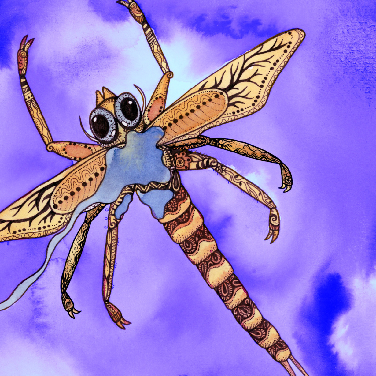 Archie the Archer Fish | Zinia King - A Dose of Whimsy